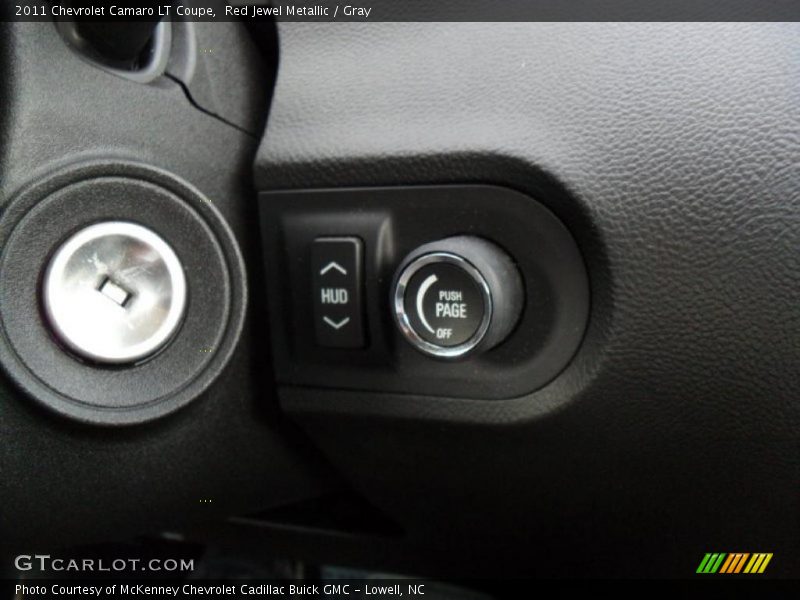 Red Jewel Metallic / Gray 2011 Chevrolet Camaro LT Coupe