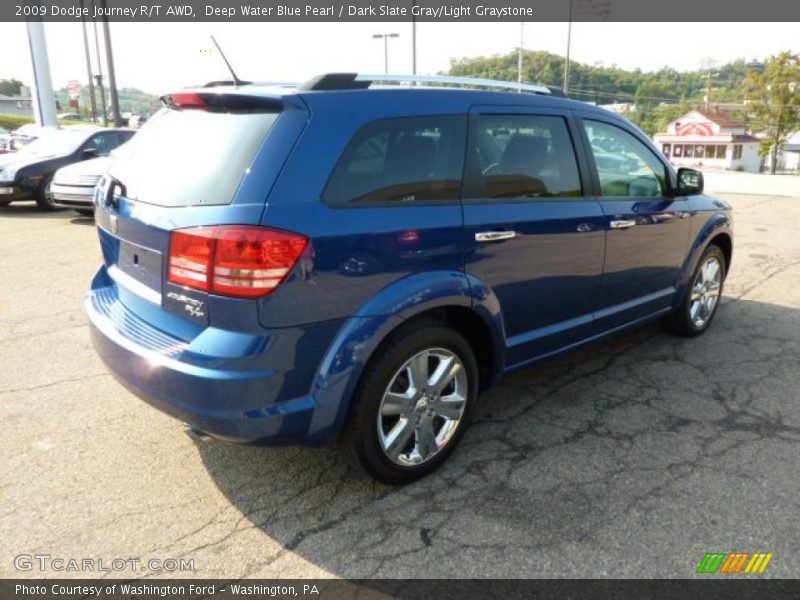 Deep Water Blue Pearl / Dark Slate Gray/Light Graystone 2009 Dodge Journey R/T AWD