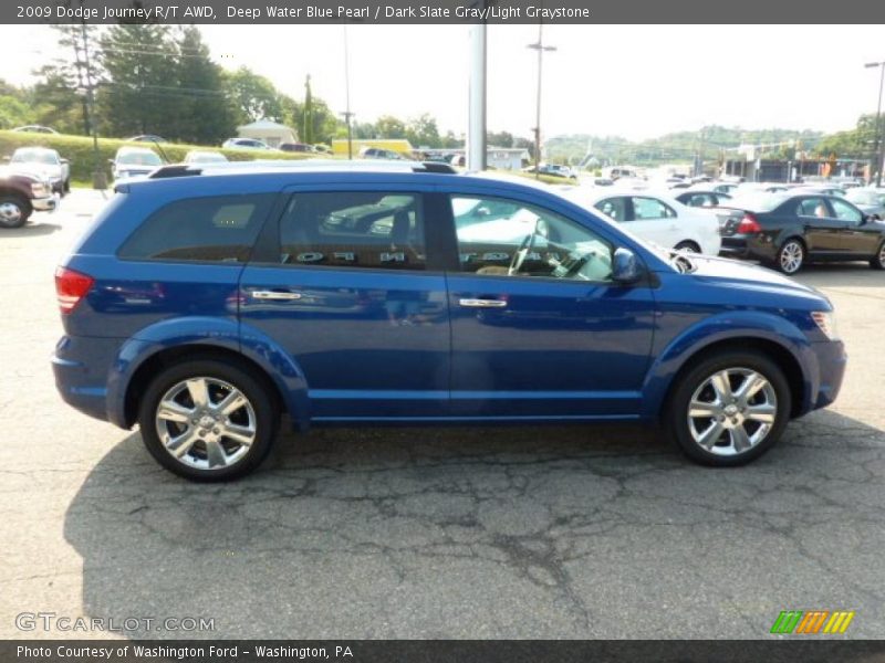 Deep Water Blue Pearl / Dark Slate Gray/Light Graystone 2009 Dodge Journey R/T AWD