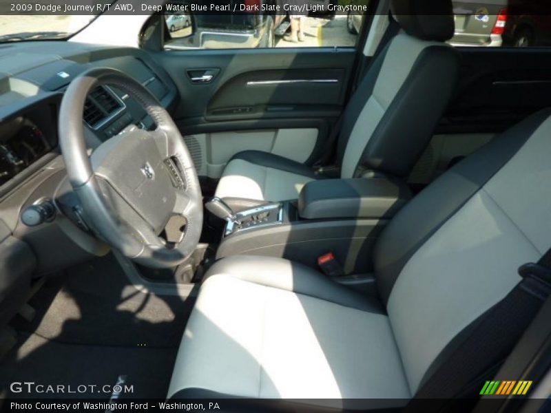 Deep Water Blue Pearl / Dark Slate Gray/Light Graystone 2009 Dodge Journey R/T AWD
