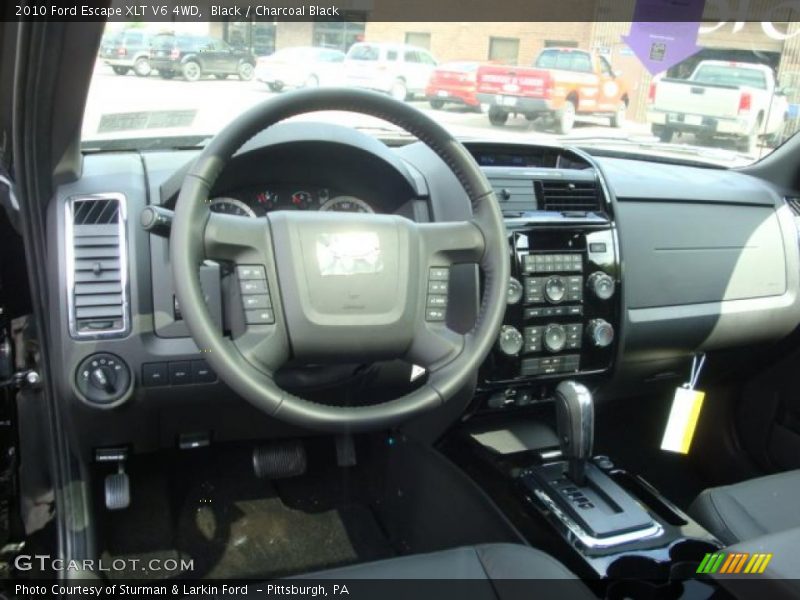 Black / Charcoal Black 2010 Ford Escape XLT V6 4WD