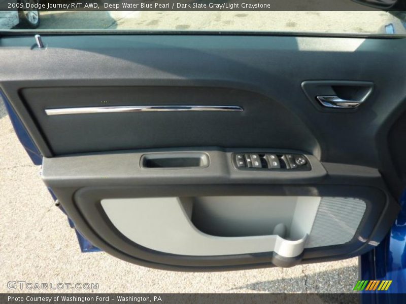Deep Water Blue Pearl / Dark Slate Gray/Light Graystone 2009 Dodge Journey R/T AWD