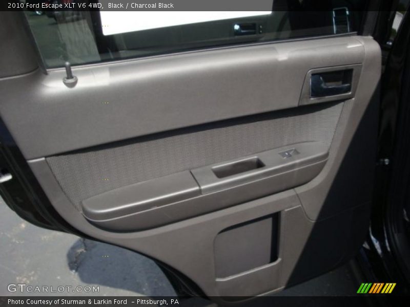 Black / Charcoal Black 2010 Ford Escape XLT V6 4WD