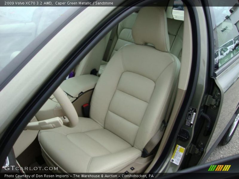 Caper Green Metallic / Sandstone 2009 Volvo XC70 3.2 AWD