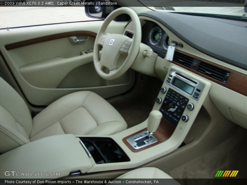Caper Green Metallic / Sandstone 2009 Volvo XC70 3.2 AWD