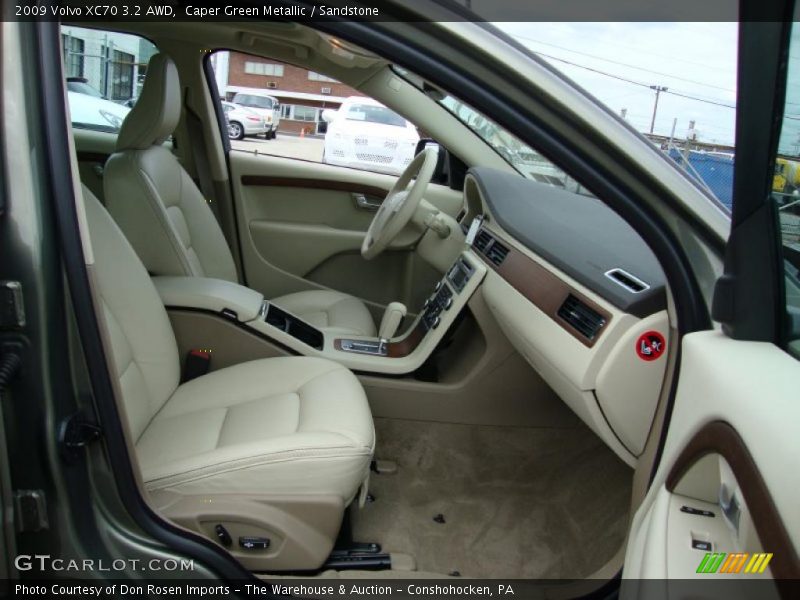 Caper Green Metallic / Sandstone 2009 Volvo XC70 3.2 AWD