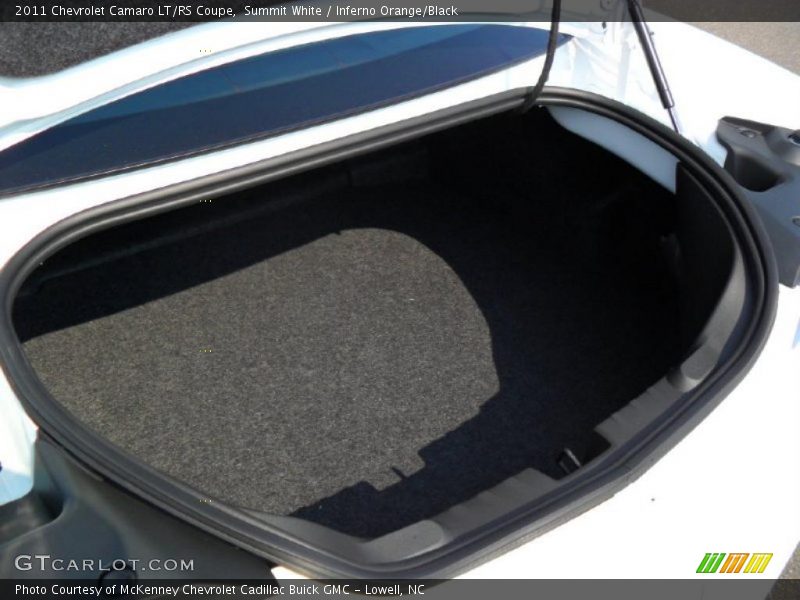 Summit White / Inferno Orange/Black 2011 Chevrolet Camaro LT/RS Coupe