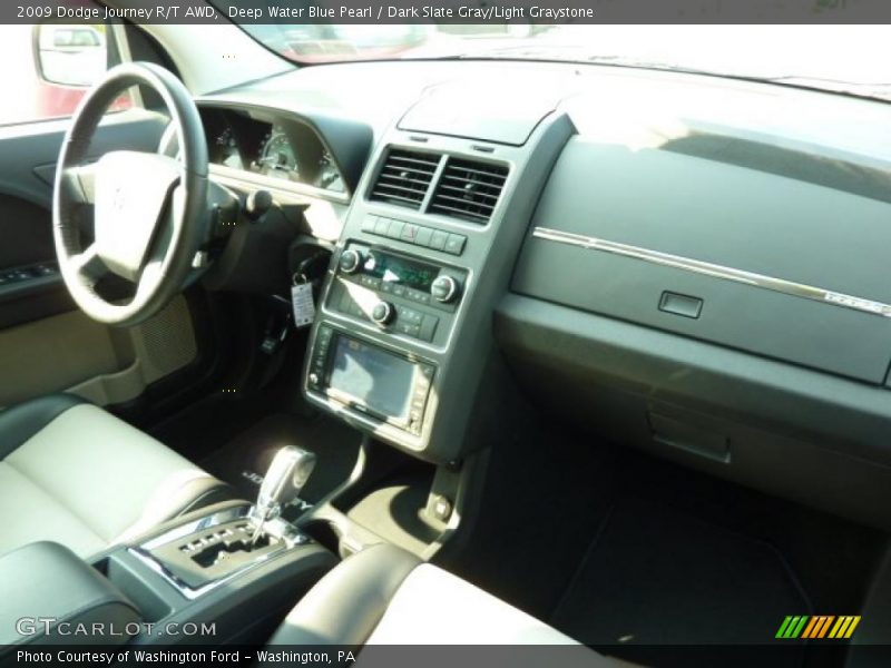 Deep Water Blue Pearl / Dark Slate Gray/Light Graystone 2009 Dodge Journey R/T AWD