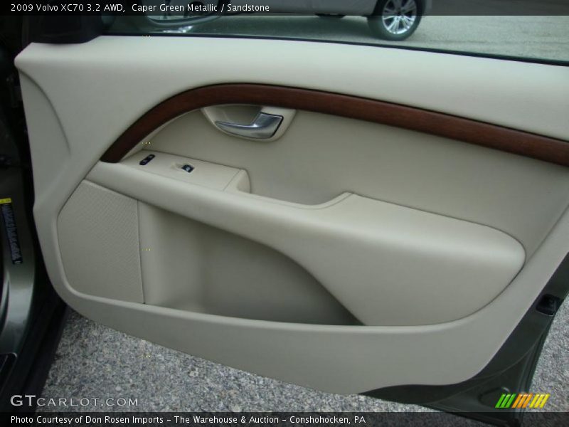 Caper Green Metallic / Sandstone 2009 Volvo XC70 3.2 AWD