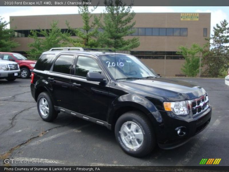 Black / Charcoal Black 2010 Ford Escape XLT 4WD