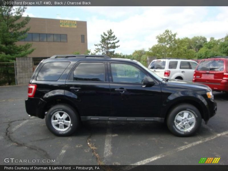 Black / Charcoal Black 2010 Ford Escape XLT 4WD