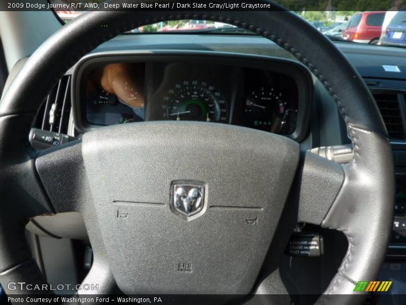 Deep Water Blue Pearl / Dark Slate Gray/Light Graystone 2009 Dodge Journey R/T AWD