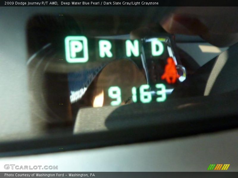 Deep Water Blue Pearl / Dark Slate Gray/Light Graystone 2009 Dodge Journey R/T AWD