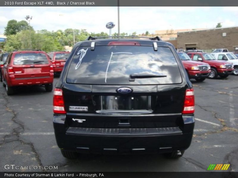 Black / Charcoal Black 2010 Ford Escape XLT 4WD