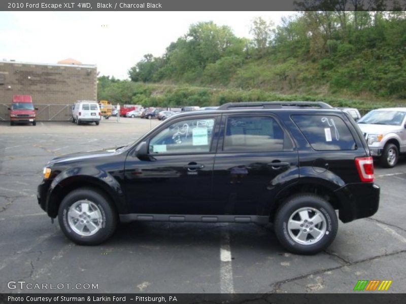 Black / Charcoal Black 2010 Ford Escape XLT 4WD