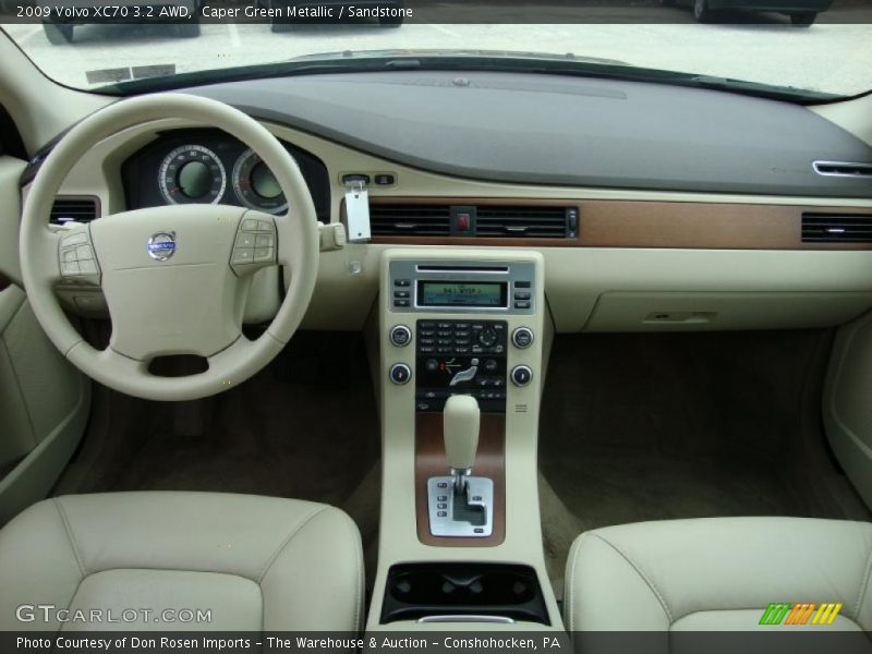 Caper Green Metallic / Sandstone 2009 Volvo XC70 3.2 AWD