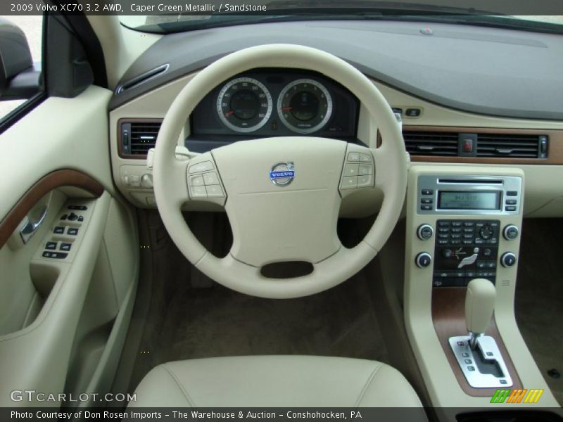 Caper Green Metallic / Sandstone 2009 Volvo XC70 3.2 AWD