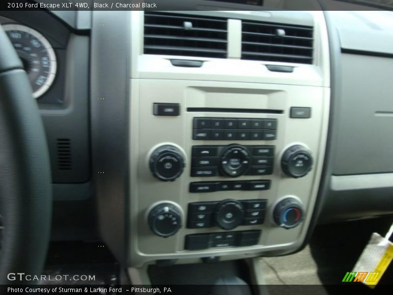 Black / Charcoal Black 2010 Ford Escape XLT 4WD