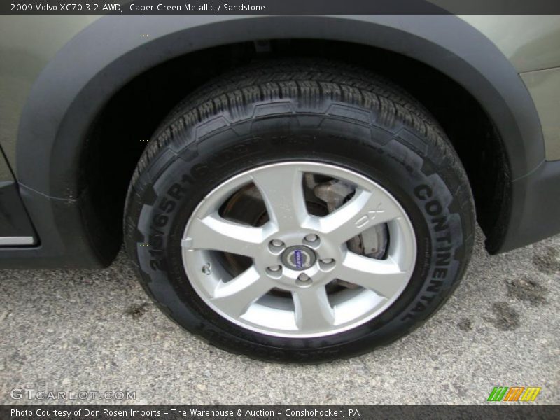 Caper Green Metallic / Sandstone 2009 Volvo XC70 3.2 AWD