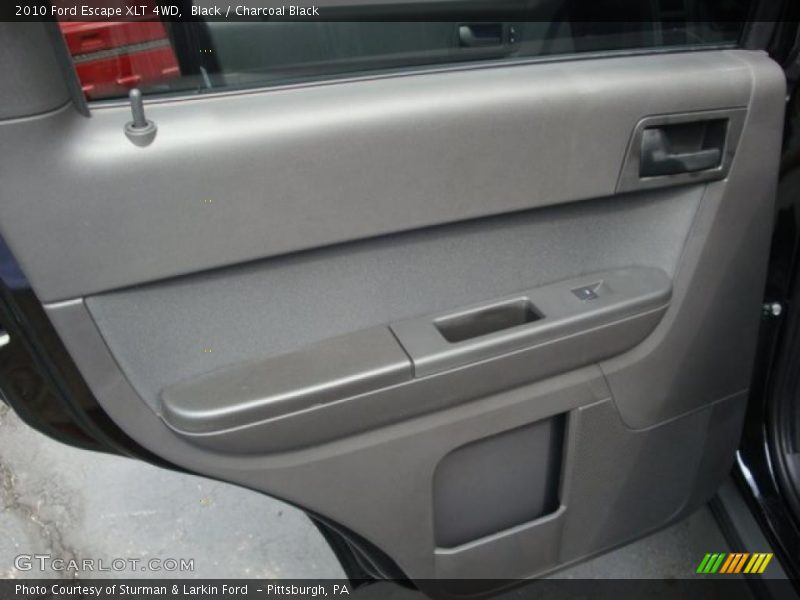 Black / Charcoal Black 2010 Ford Escape XLT 4WD