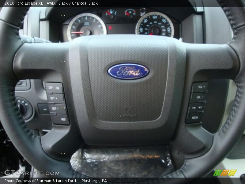 Black / Charcoal Black 2010 Ford Escape XLT 4WD