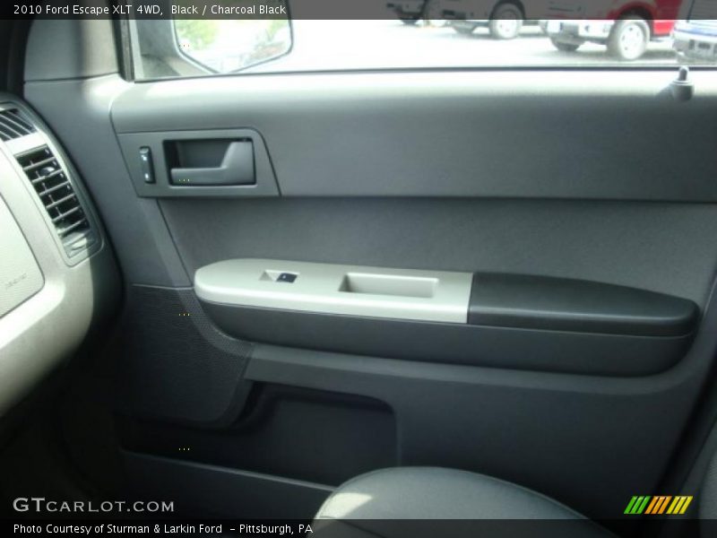 Black / Charcoal Black 2010 Ford Escape XLT 4WD