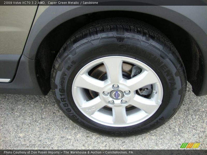 Caper Green Metallic / Sandstone 2009 Volvo XC70 3.2 AWD