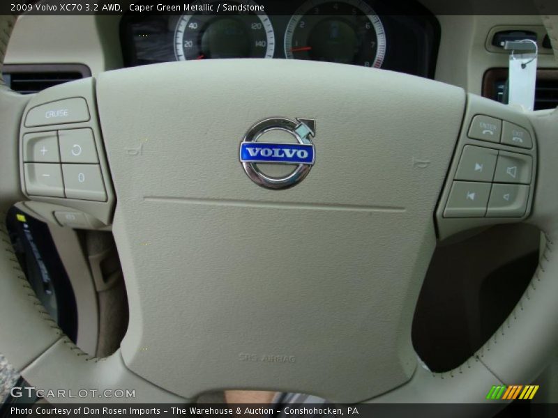 Caper Green Metallic / Sandstone 2009 Volvo XC70 3.2 AWD