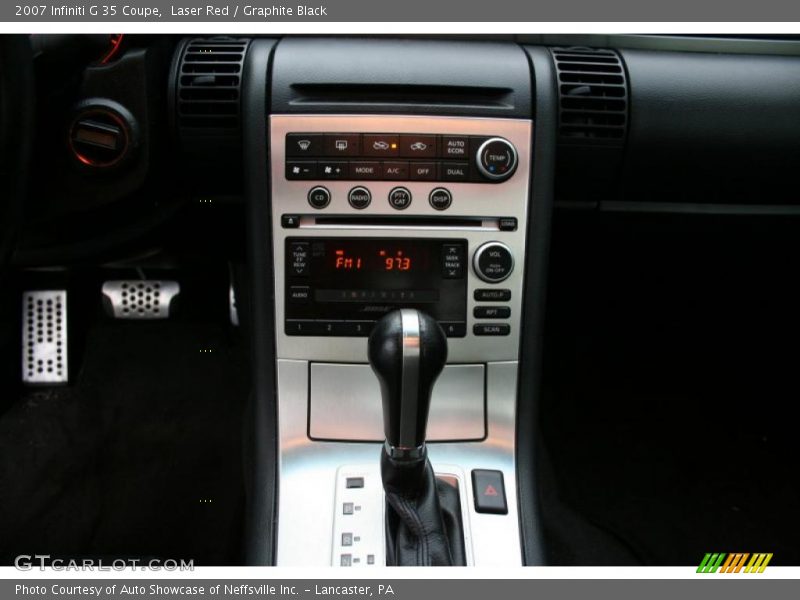 Laser Red / Graphite Black 2007 Infiniti G 35 Coupe