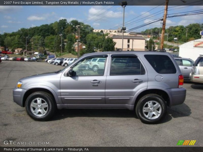 Tungsten Grey Metallic / Medium/Dark Pebble 2007 Ford Escape Limited