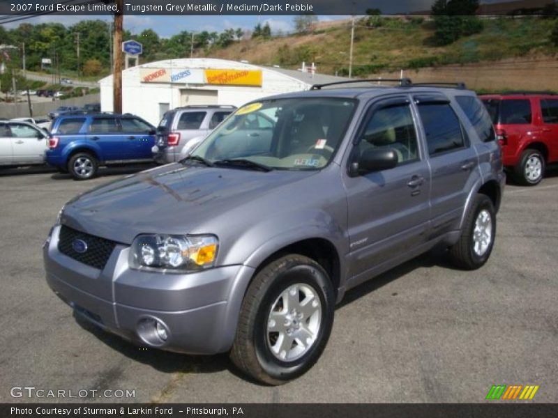 Tungsten Grey Metallic / Medium/Dark Pebble 2007 Ford Escape Limited