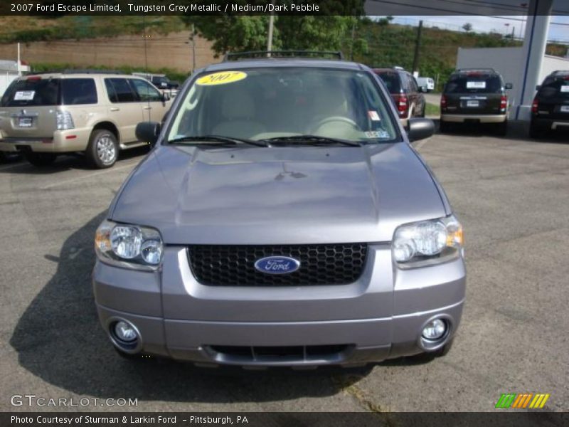 Tungsten Grey Metallic / Medium/Dark Pebble 2007 Ford Escape Limited
