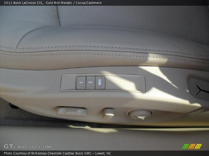 Gold Mist Metallic / Cocoa/Cashmere 2011 Buick LaCrosse CXL