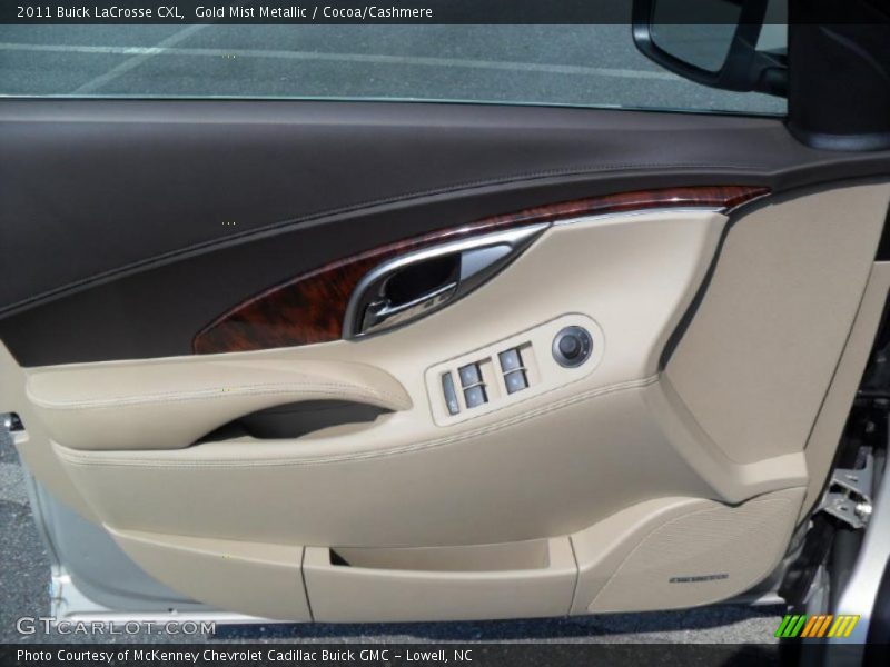 Gold Mist Metallic / Cocoa/Cashmere 2011 Buick LaCrosse CXL