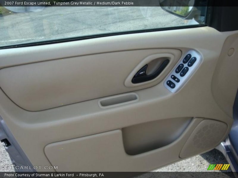 Tungsten Grey Metallic / Medium/Dark Pebble 2007 Ford Escape Limited