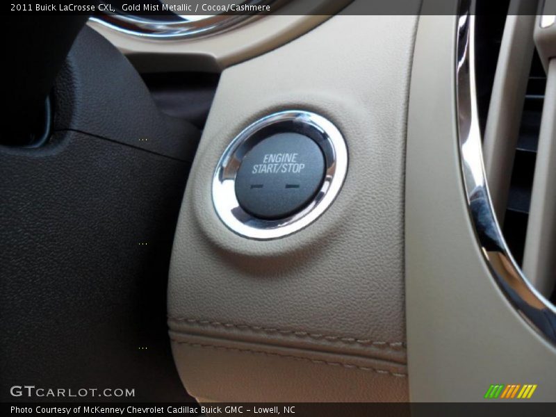 Gold Mist Metallic / Cocoa/Cashmere 2011 Buick LaCrosse CXL