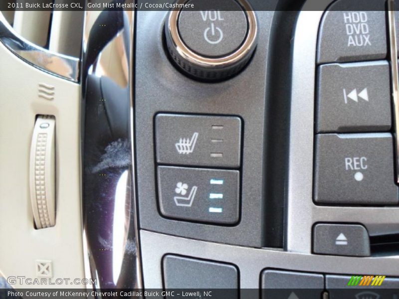 Gold Mist Metallic / Cocoa/Cashmere 2011 Buick LaCrosse CXL