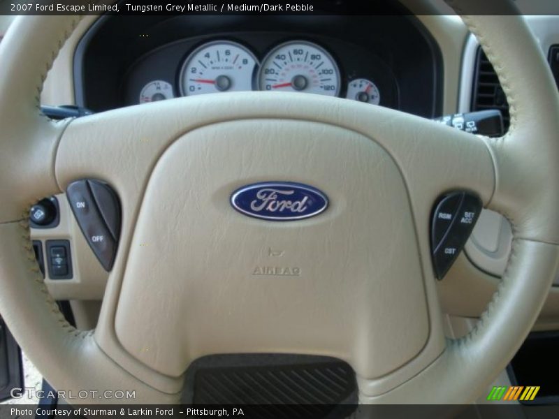 Tungsten Grey Metallic / Medium/Dark Pebble 2007 Ford Escape Limited