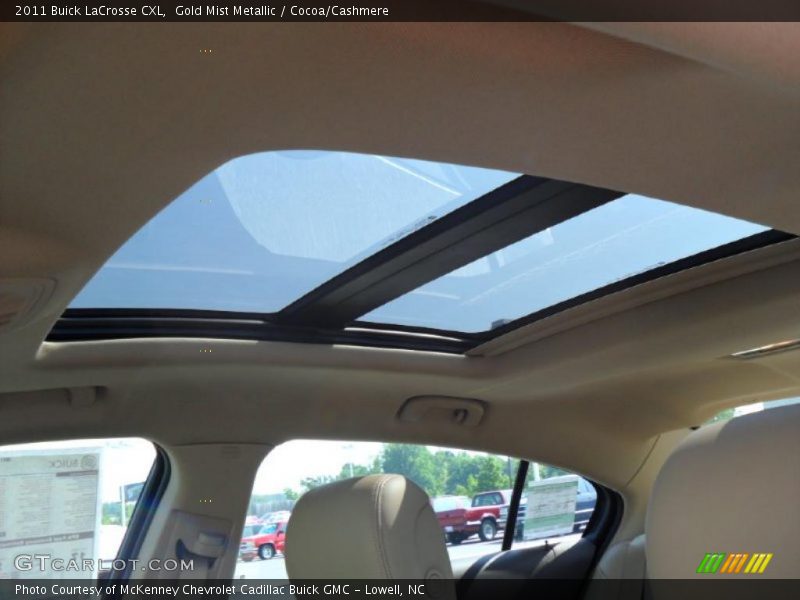 Gold Mist Metallic / Cocoa/Cashmere 2011 Buick LaCrosse CXL