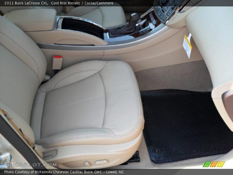 Gold Mist Metallic / Cocoa/Cashmere 2011 Buick LaCrosse CXL