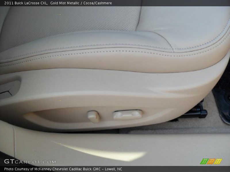 Gold Mist Metallic / Cocoa/Cashmere 2011 Buick LaCrosse CXL