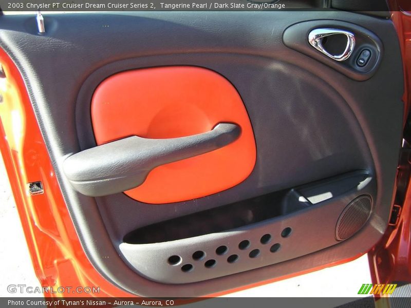 Tangerine Pearl / Dark Slate Gray/Orange 2003 Chrysler PT Cruiser Dream Cruiser Series 2