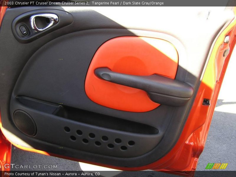 Tangerine Pearl / Dark Slate Gray/Orange 2003 Chrysler PT Cruiser Dream Cruiser Series 2