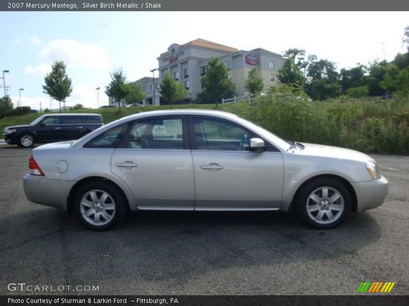 Silver Birch Metallic / Shale 2007 Mercury Montego