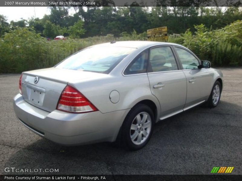 Silver Birch Metallic / Shale 2007 Mercury Montego