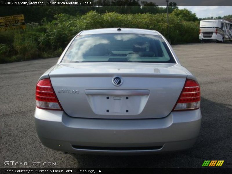 Silver Birch Metallic / Shale 2007 Mercury Montego