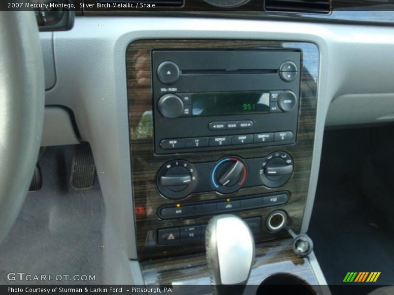 Silver Birch Metallic / Shale 2007 Mercury Montego