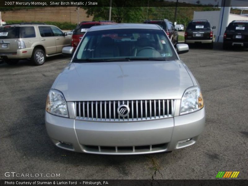 Silver Birch Metallic / Shale 2007 Mercury Montego