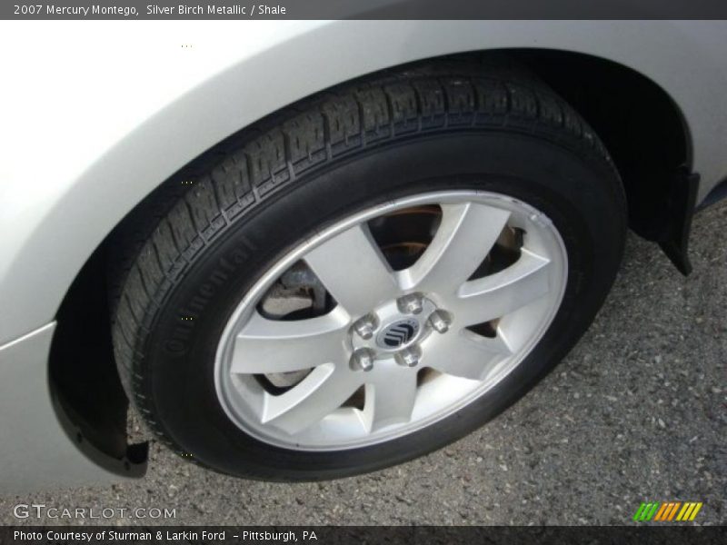 Silver Birch Metallic / Shale 2007 Mercury Montego