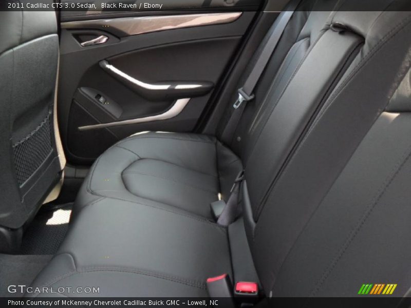 Black Raven / Ebony 2011 Cadillac CTS 3.0 Sedan